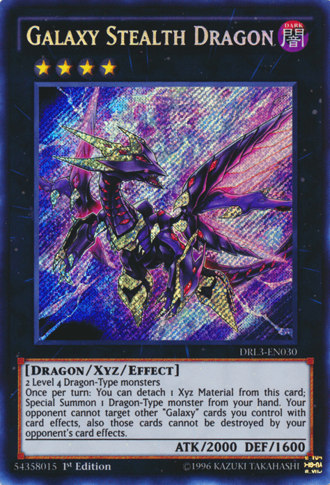 Galaxy Stealth Dragon [DRL3-EN030] Secret Rare - POKÉ JEUX