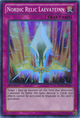 Nordic Relic Laevateinn [BPW2-EN089] Super Rare - POKÉ JEUX