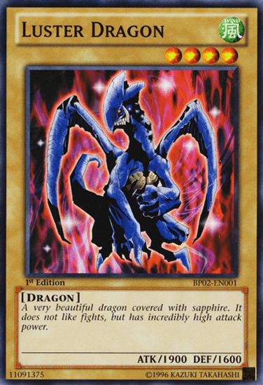 Luster Dragon [BP02-EN001] Mosaic Rare - POKÉ JEUX
