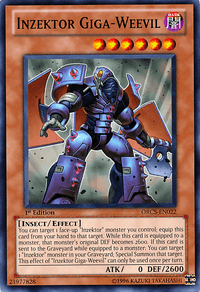 Inzektor Giga-Weevil [ORCS-EN022] Common - POKÉ JEUX