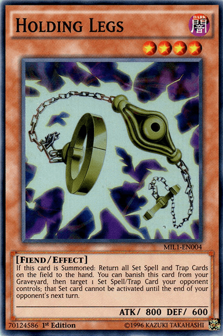Holding Legs [MIL1-EN004] Super Rare - POKÉ JEUX