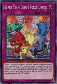 Super Team Buddy Force Unite! [FLOD-EN081] Secret Rare - POKÉ JEUX