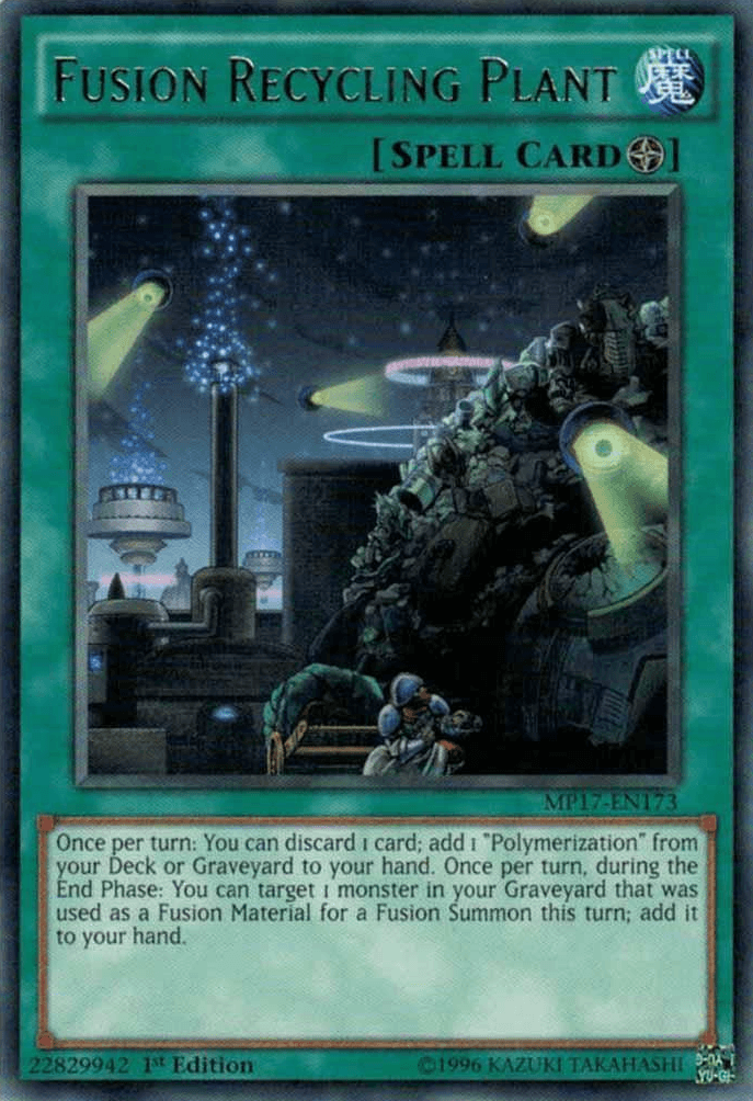 Fusion Recycling Plant [MP17-EN173] Rare - POKÉ JEUX