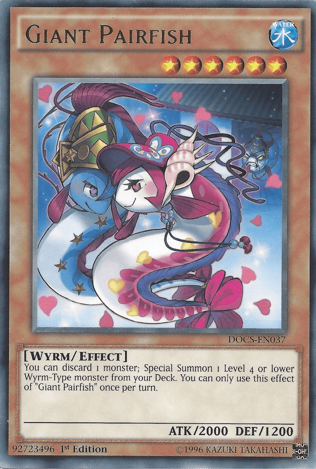 Giant Pairfish [DOCS-EN037] Rare - POKÉ JEUX