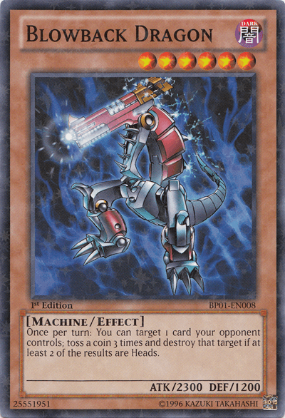 Blowback Dragon [BP01-EN008] Starfoil Rare - POKÉ JEUX