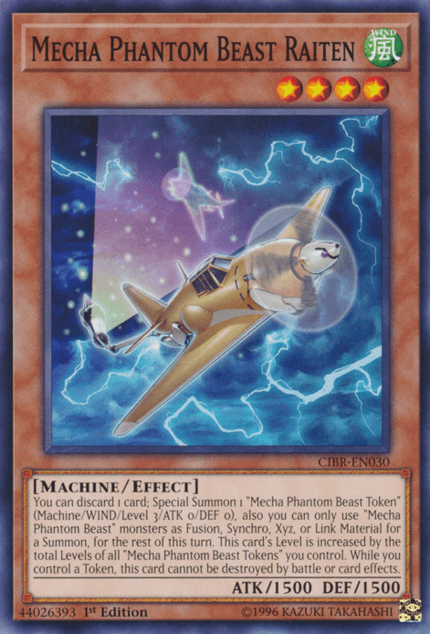 Mecha Phantom Beast Raiten [CIBR-EN030] Common - POKÉ JEUX