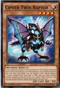 Cipher Twin Raptor [INOV-EN010] Common - POKÉ JEUX