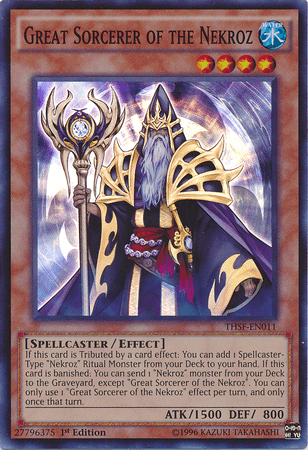 Great Sorcerer of the Nekroz [THSF-EN011] Super Rare - POKÉ JEUX