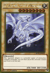 Blue-Eyes White Dragon [MVP1-ENG55] Gold Rare - POKÉ JEUX