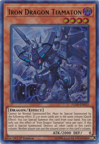 Iron Dragon Tiamaton [FLOD-EN032] Ultra Rare - POKÉ JEUX