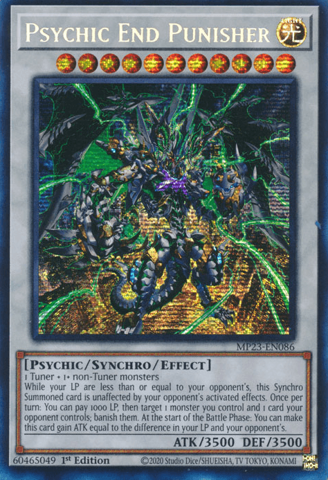Psychic End Punisher [MP23-EN086] Prismatic Secret Rare - POKÉ JEUX