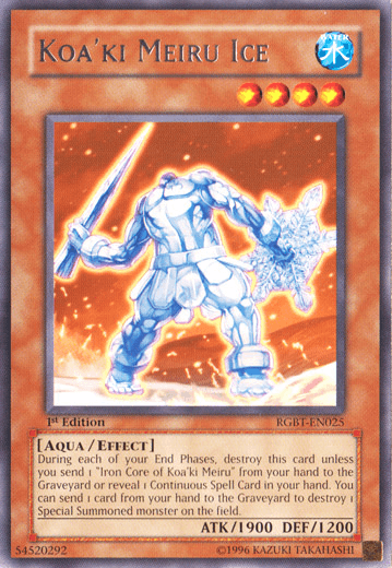 Koa'ki Meiru Ice [RGBT-EN025] Rare - POKÉ JEUX