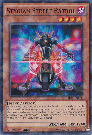 Stygian Street Patrol [BP03-EN078] Shatterfoil Rare - POKÉ JEUX