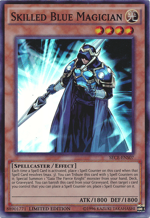 Skilled Blue Magician [SECE-ENS07] Super Rare - POKÉ JEUX