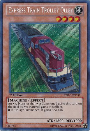 Express Train Trolley Olley [DRLG-EN037] Secret Rare - POKÉ JEUX
