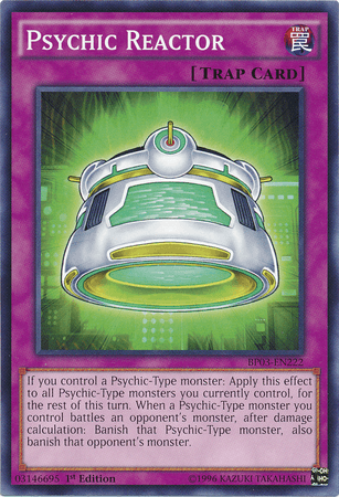 Psychic Reactor [BP03-EN222] Common - POKÉ JEUX