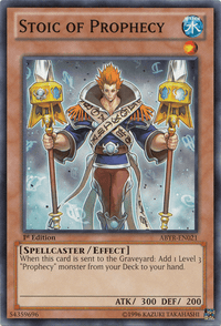Stoic of Prophecy [ABYR-EN021] Common - POKÉ JEUX