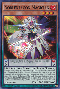 Nobledragon Magician [SDMP-EN003] Super Rare - POKÉ JEUX