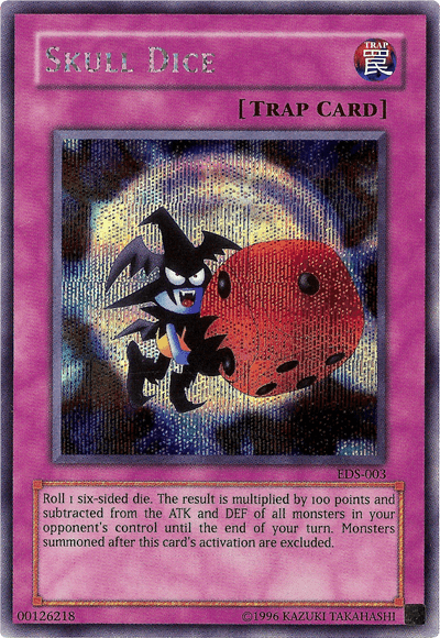 Skull Dice [EDS-003] Secret Rare - POKÉ JEUX