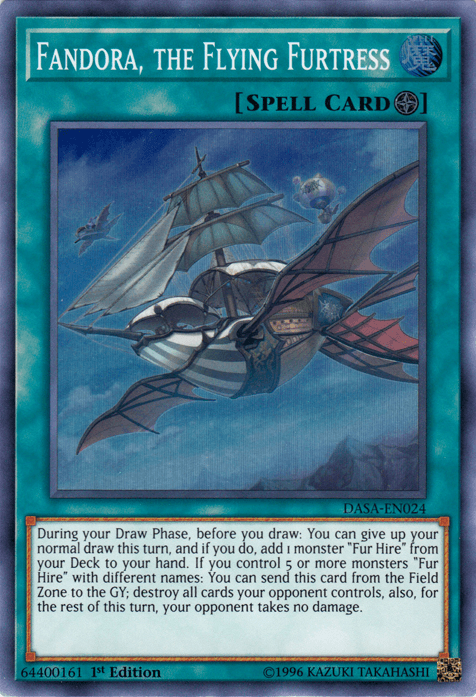 Fandora, the Flying Furtress [DASA-EN024] Super Rare - POKÉ JEUX