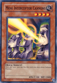 Moai Interceptor Cannons [DR3-EN194] Common - POKÉ JEUX