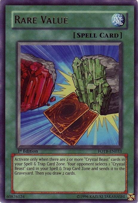 Rare Value [FOTB-EN033] Ultra Rare - POKÉ JEUX