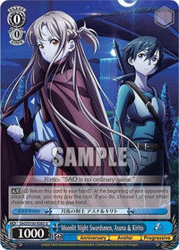 Moonlit Night Swordsmen, Asuna & Kirito [Sword Art Online Animation 10th Anniversary] - POKÉ JEUX