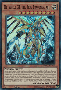 Metaltron XII, the True Dracombatant [MACR-EN025] Super Rare - POKÉ JEUX