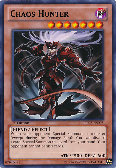 Chaos Hunter [BP02-EN095] Mosaic Rare - POKÉ JEUX