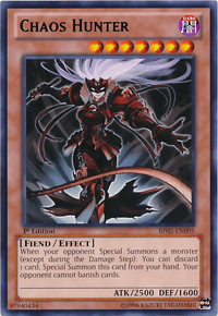 Chaos Hunter [BP02-EN095] Rare - POKÉ JEUX