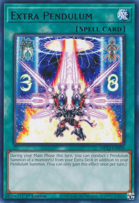 Extra Pendulum [MP23-EN090] Rare - POKÉ JEUX