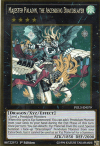 Majester Paladin, the Ascending Dracoslayer [PGL3-EN079] Gold Rare - POKÉ JEUX