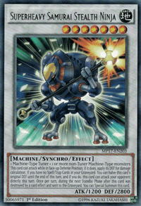 Superheavy Samurai Stealth Ninja [MP17-EN203] Rare - POKÉ JEUX