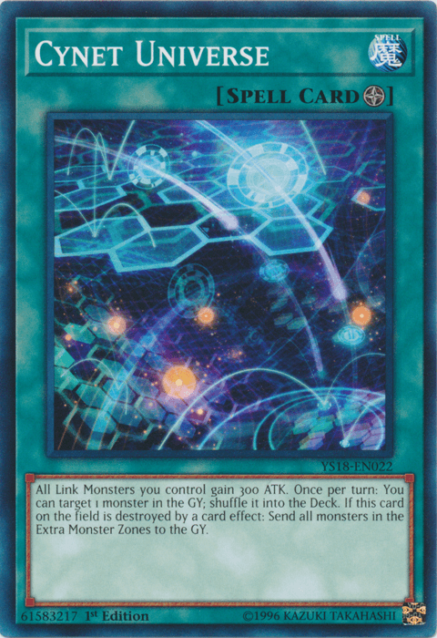 Cynet Universe [YS18-EN022] Common - POKÉ JEUX