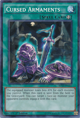 Cursed Armaments [BP03-EN169] Shatterfoil Rare - POKÉ JEUX
