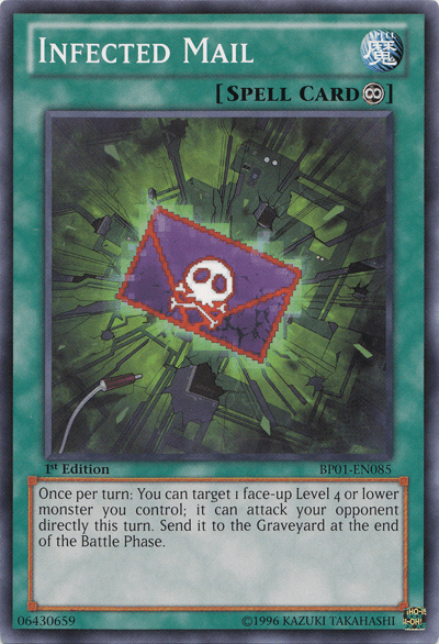 Infected Mail [BP01-EN085] Common - POKÉ JEUX