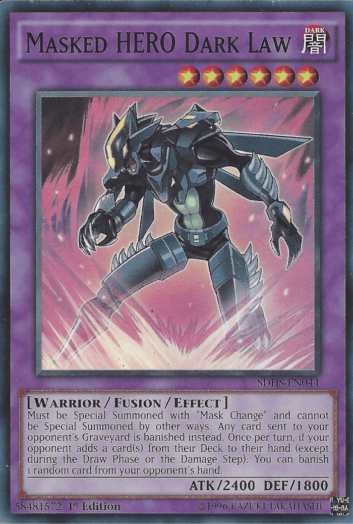 Masked Hero Dark Law [SDHS-EN044] Super Rare - POKÉ JEUX