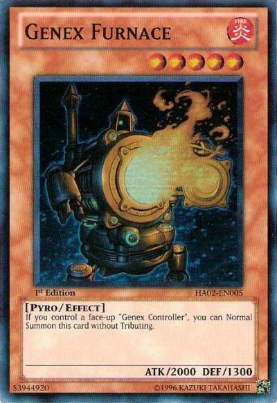 Genex Furnace [HA02-EN005] Super Rare - POKÉ JEUX