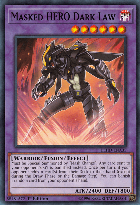 Masked Hero Dark Law [LEHD-ENA35] Common - POKÉ JEUX