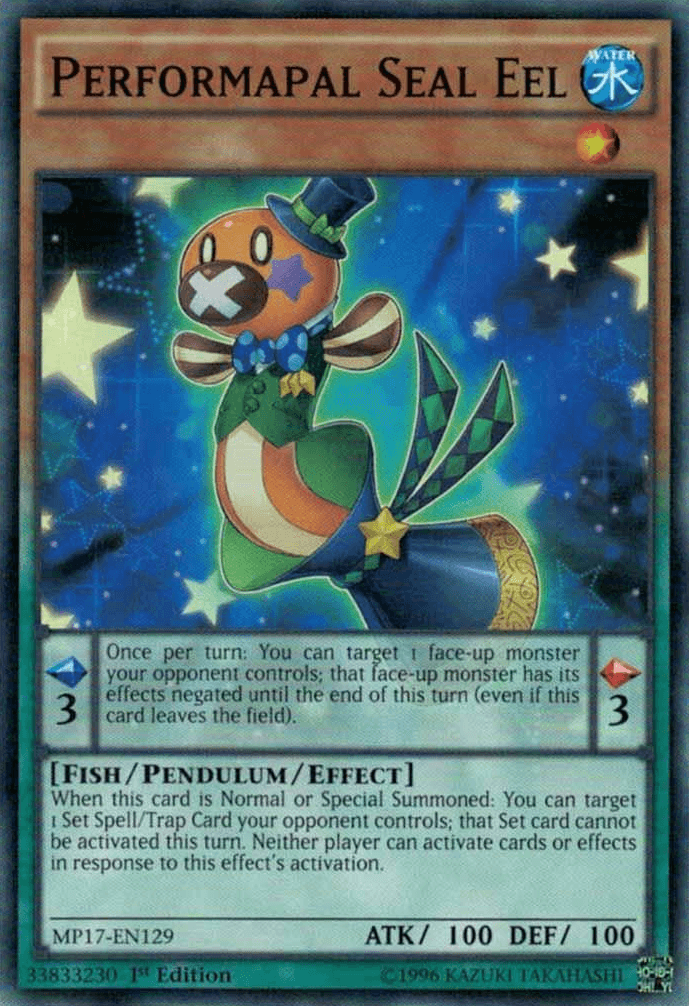 Performapal Seal Eel [MP17-EN129] Common - POKÉ JEUX