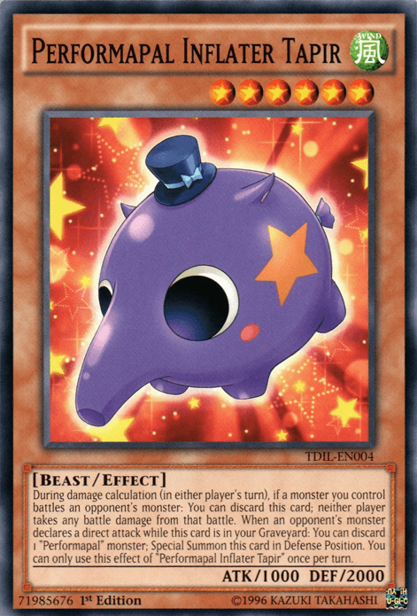 Performapal Inflater Tapir [TDIL-EN004] Common - POKÉ JEUX