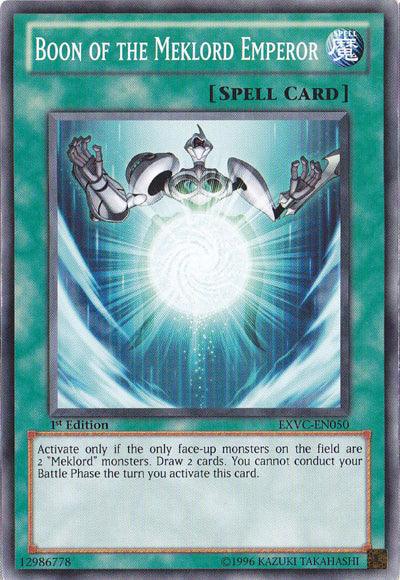 Boon of the Meklord Emperor [EXVC-EN050] Common - POKÉ JEUX