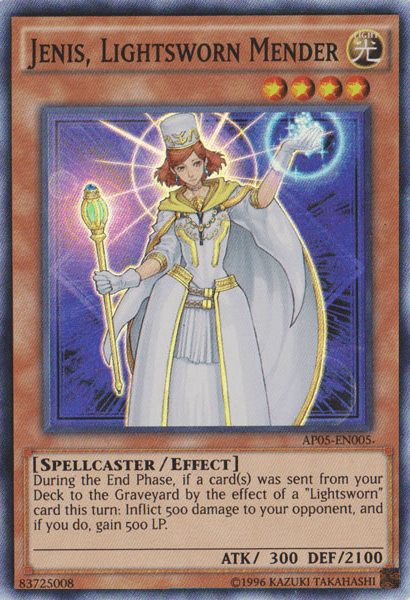 Jenis, Lightsworn Mender [AP05-EN005] Super Rare - POKÉ JEUX