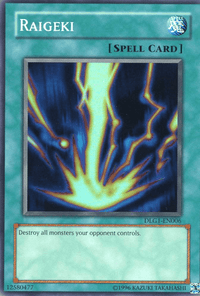 Raigeki [DLG1-EN006] Super Rare - POKÉ JEUX