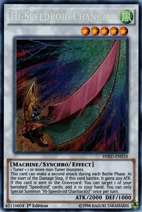 Hi-Speedroid Chanbara [HSRD-EN010] Secret Rare - POKÉ JEUX