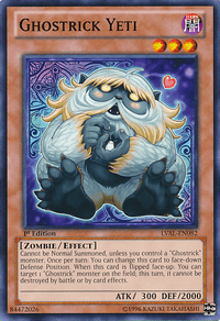 Ghostrick Yeti [LVAL-EN082] Common - POKÉ JEUX