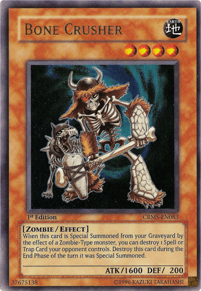 Bone Crusher [CRMS-EN083] Ultra Rare - POKÉ JEUX