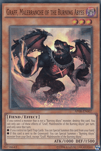 Graff, Malebranche of the Burning Abyss [AP08-EN007] Super Rare - POKÉ JEUX