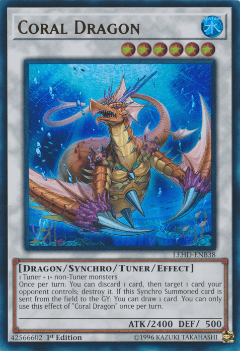 Coral Dragon [LEHD-ENB38] Ultra Rare - POKÉ JEUX