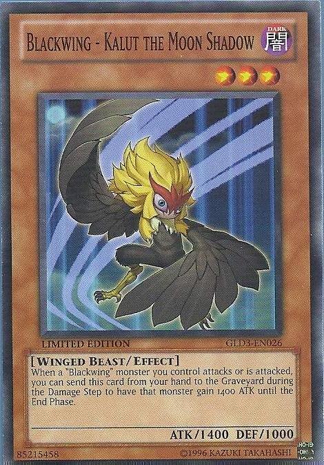 Blackwing - Kalut the Moon Shadow [GLD3-EN026] Common - POKÉ JEUX